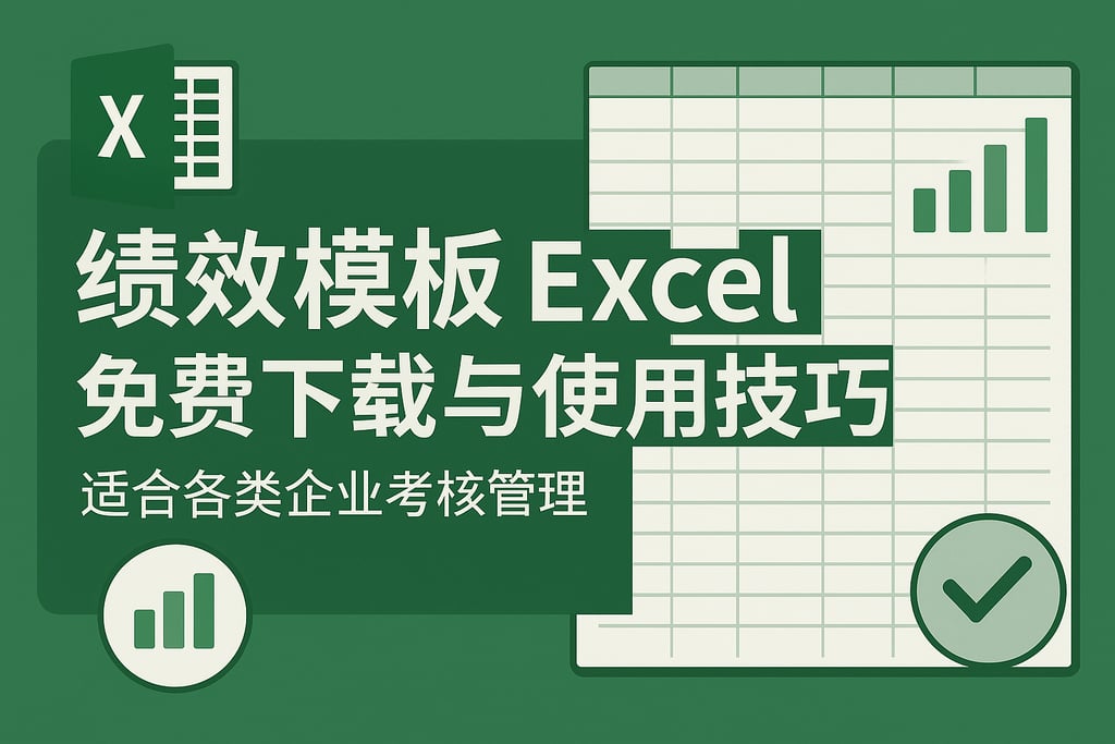 绩效模板excel免费下载与使用技巧，适合各类企业考核管理