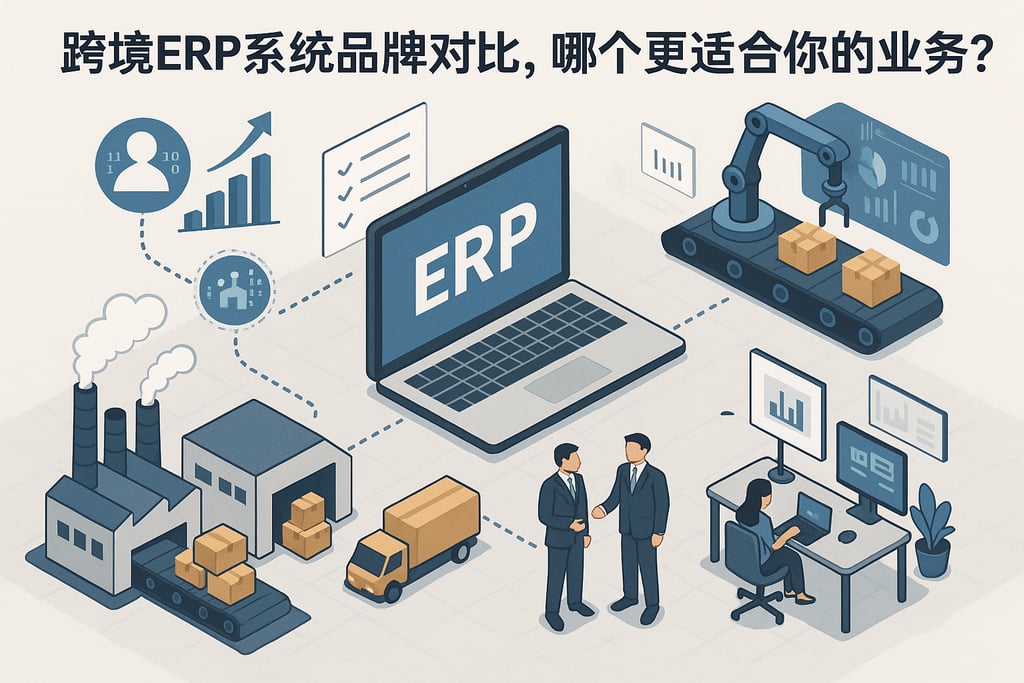 跨境ERP系统品牌对比，哪个更适合你的业务？