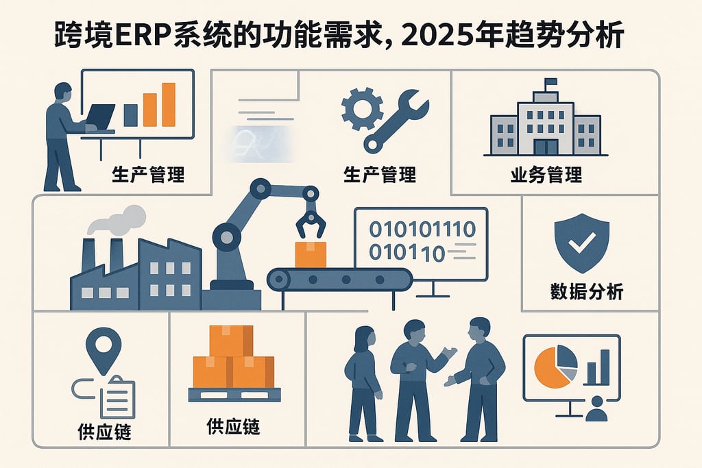 跨境ERP系统的功能需求，2025年趋势分析