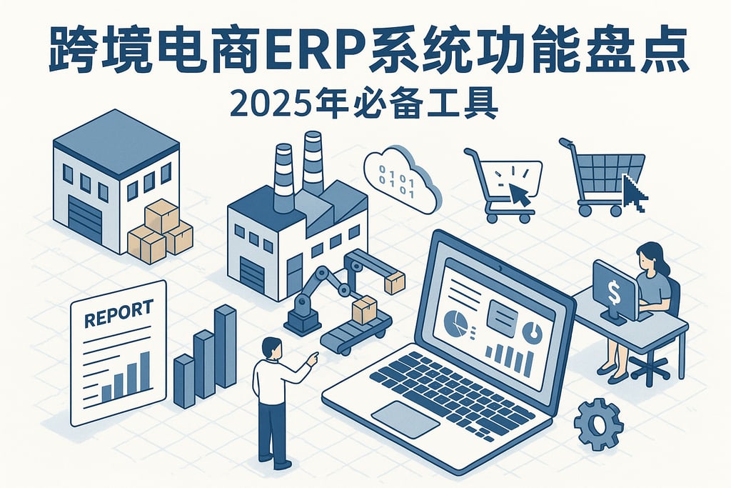 跨境电商ERP系统功能盘点，2025年必备工具