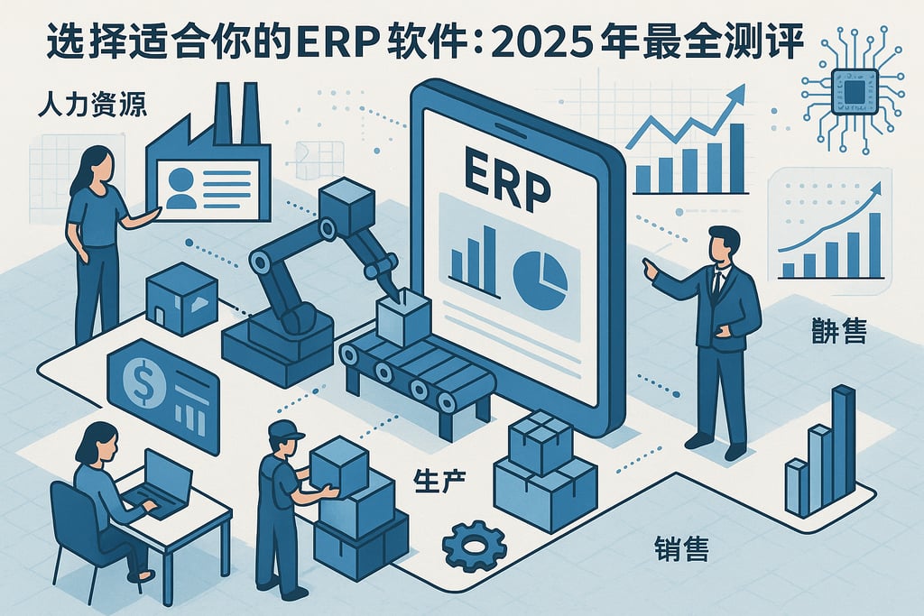 选择适合你的ERP软件：2025年最全测评