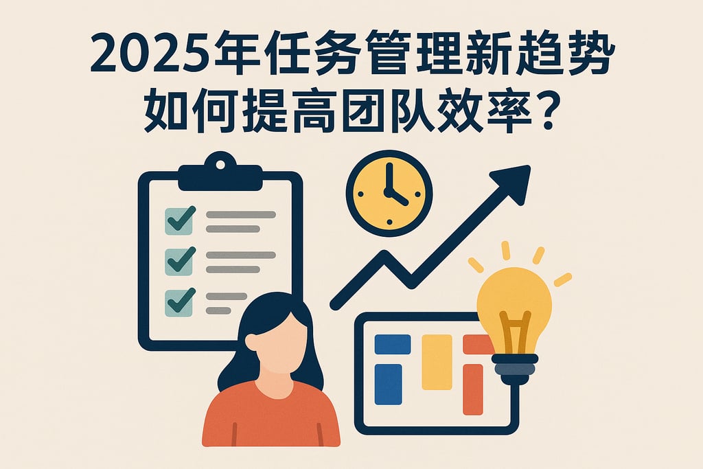 2025年任务管理新趋势，如何提高团队效率？