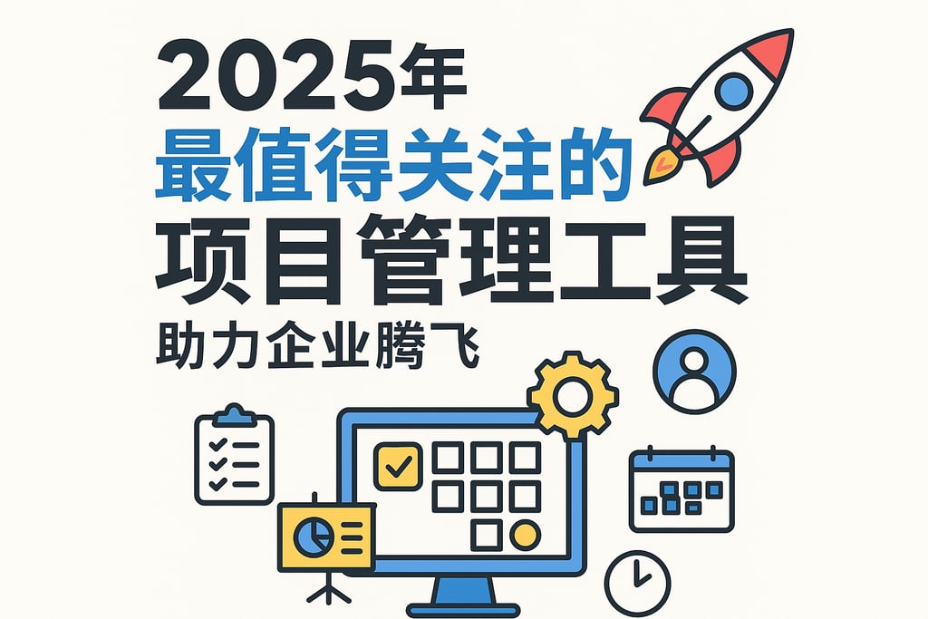 2025年最值得关注的项目管理工具，助力企业腾飞