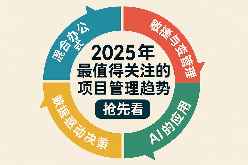 2025年最值得关注的项目管理趋势，抢先看