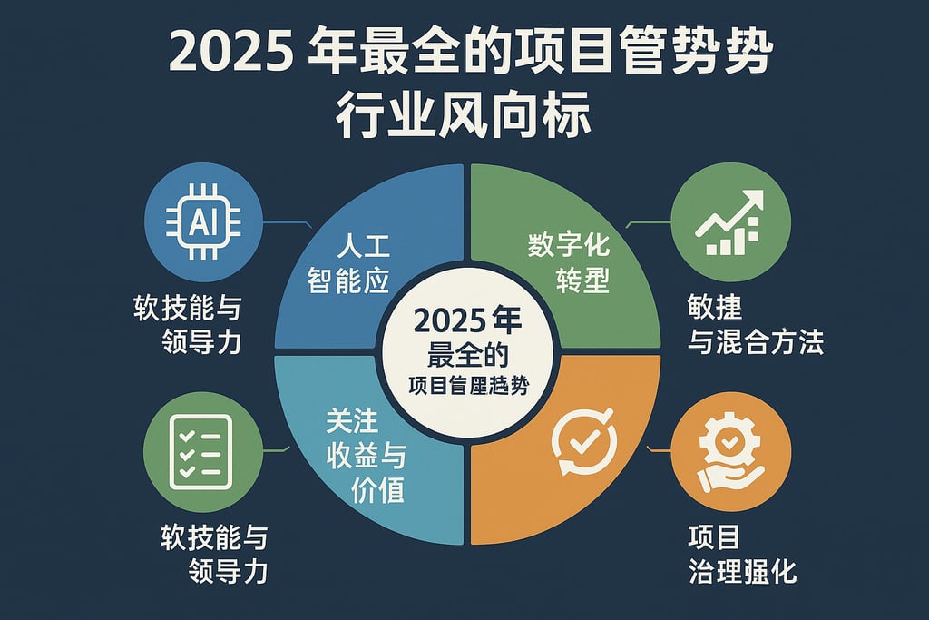2025年最全的项目管理趋势分析，行业风向标