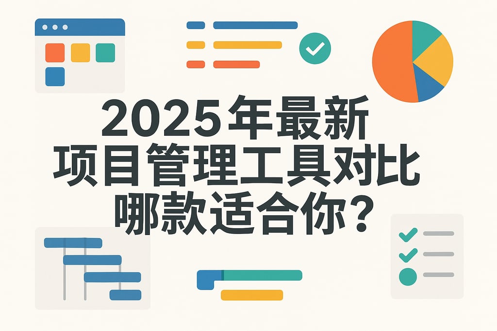 2025年最新项目管理工具对比，哪款适合你？