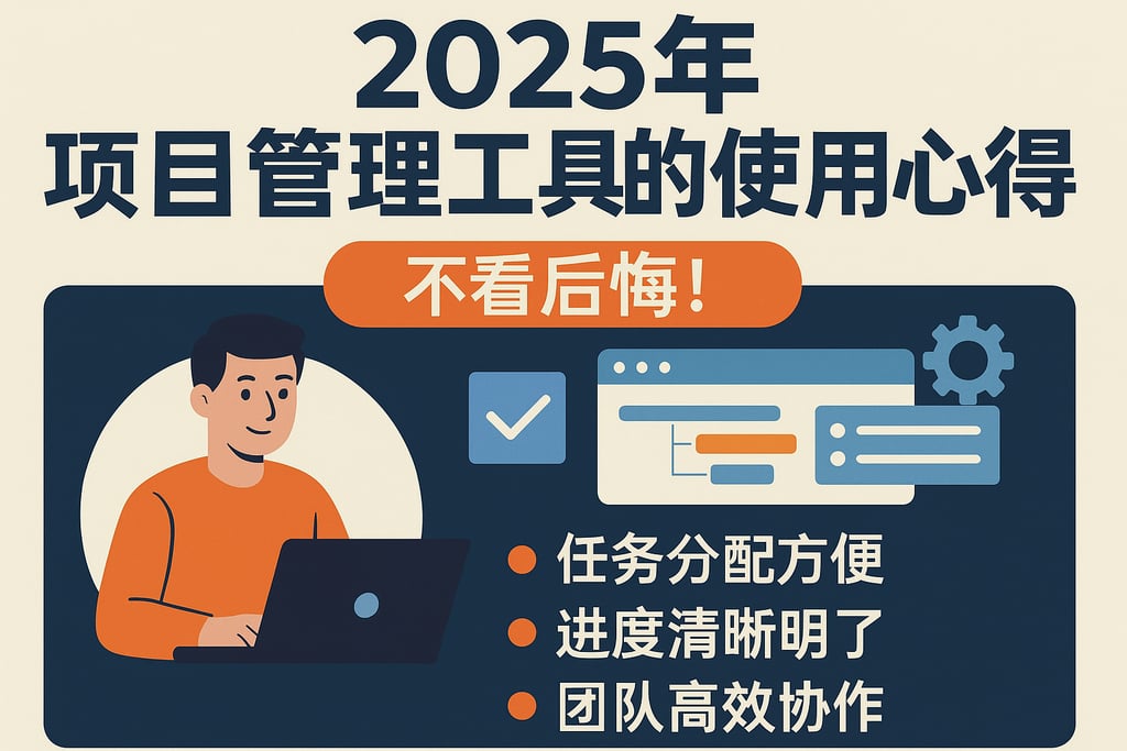 2025年项目管理工具的使用心得，不看后悔！