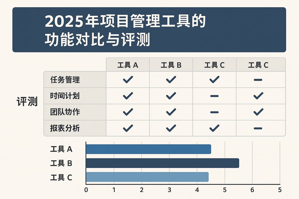 2025年项目管理工具的功能对比与评测
