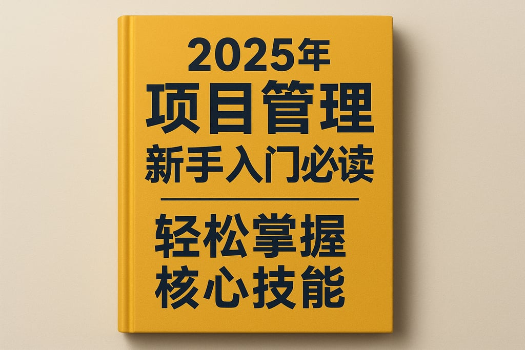 2025年项目管理新手入门必读，轻松掌握核心技能