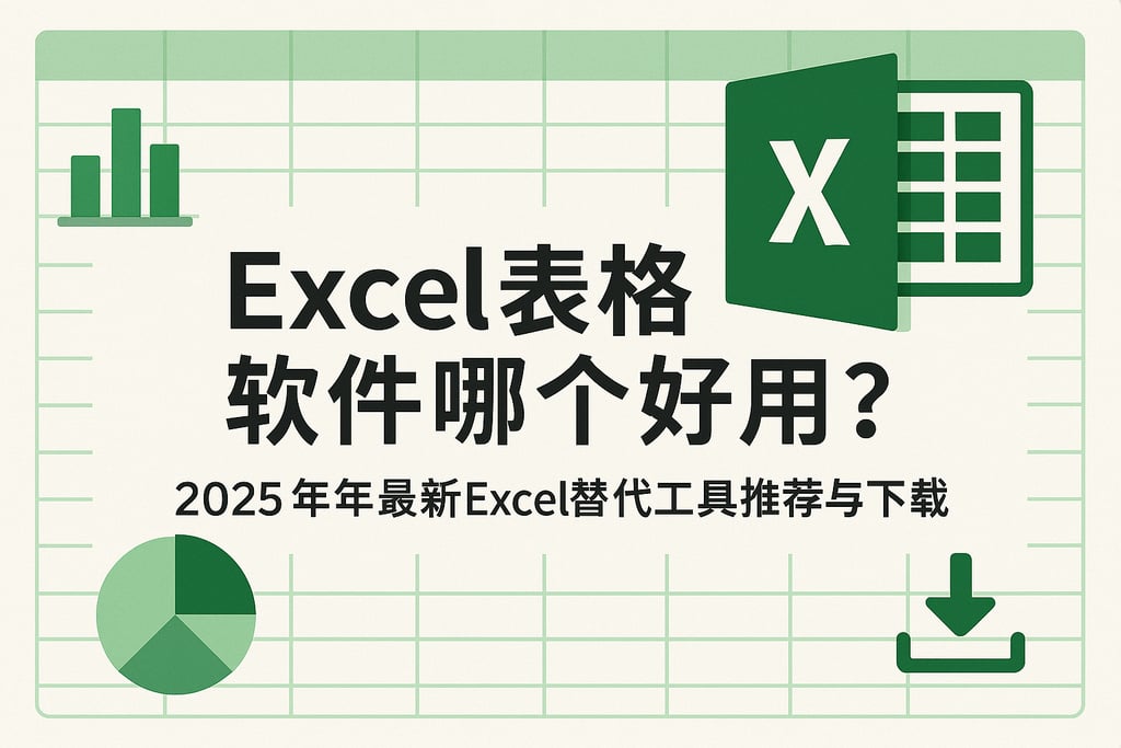 Excel表格软件哪个好用?2025年最新Excel替代工具推荐与下载 | 零代码企业数字化知识站