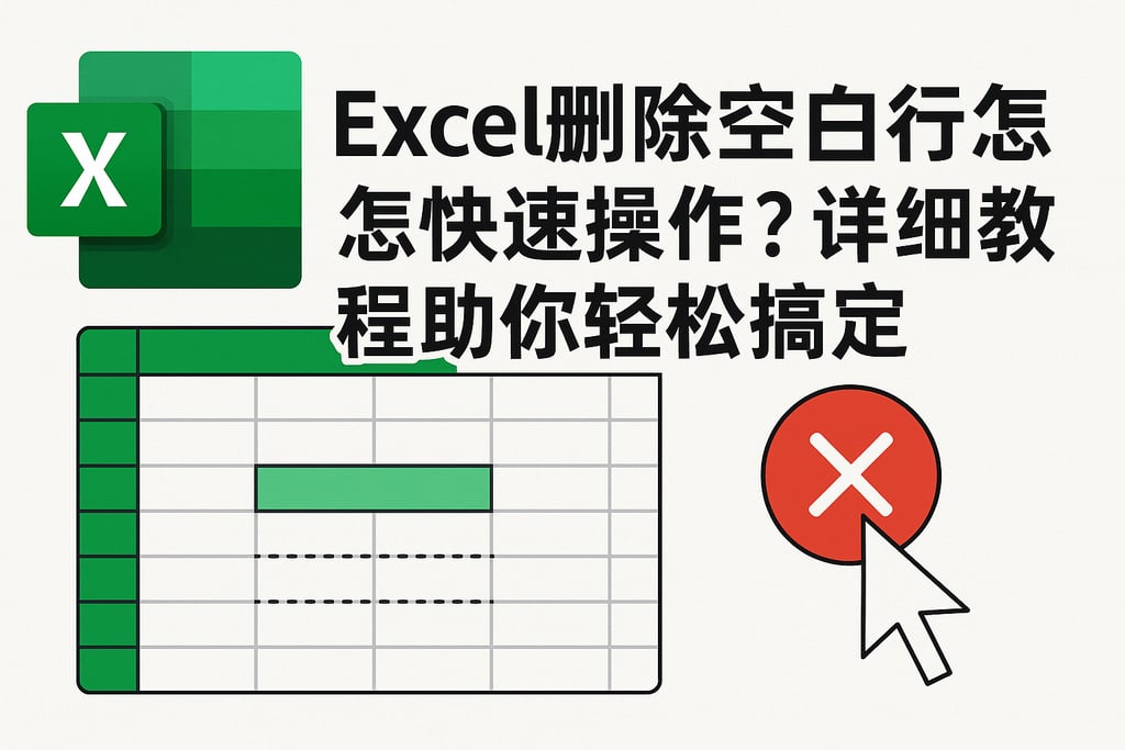 Excel删除空白行怎么快速操作？详细教程助你轻松搞定