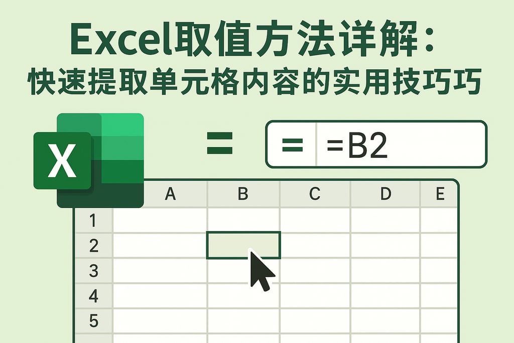 Excel取值方法详解：快速提取单元格内容的实用技巧