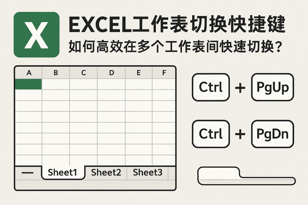 Excel工作表切换快捷键大全，如何高效在多个工作表间快速切换？