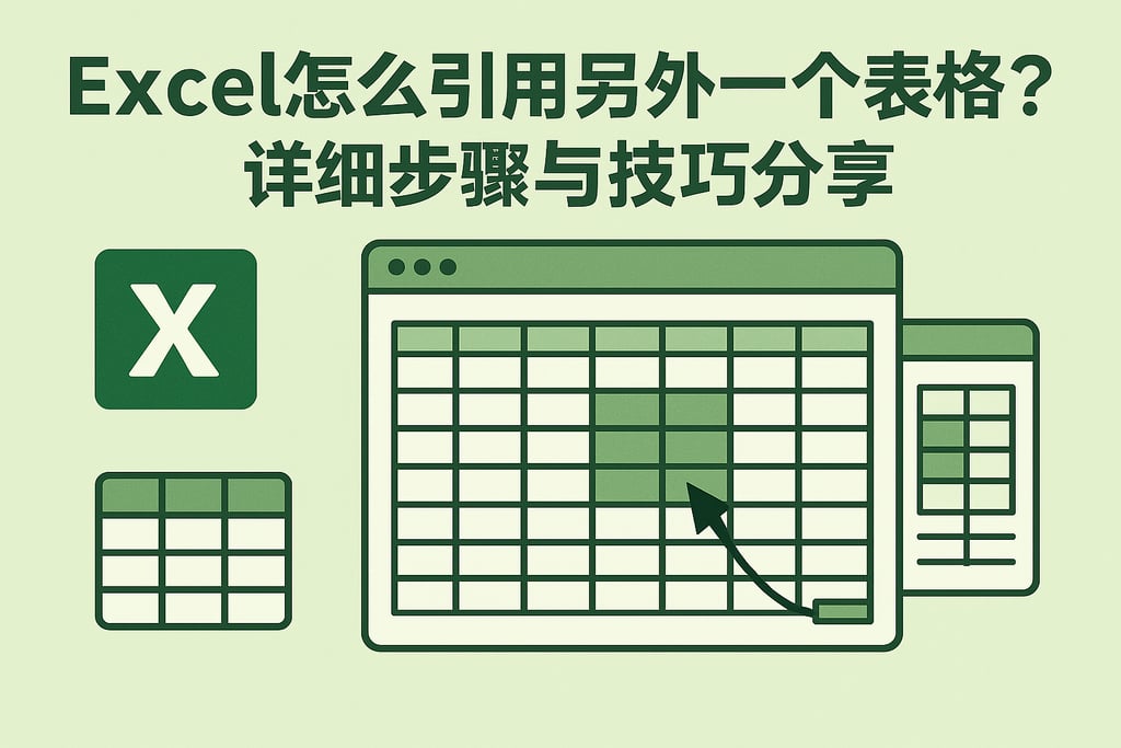 Excel怎么引用另外一个表格的数据？详细步骤与技巧分享