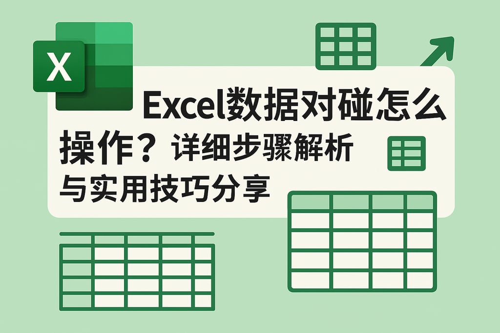 Excel数据对碰怎么操作？详细步骤解析与实用技巧分享