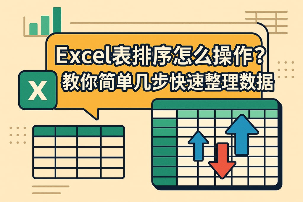 Excel表排序怎么操作？教你简单几步快速整理数据