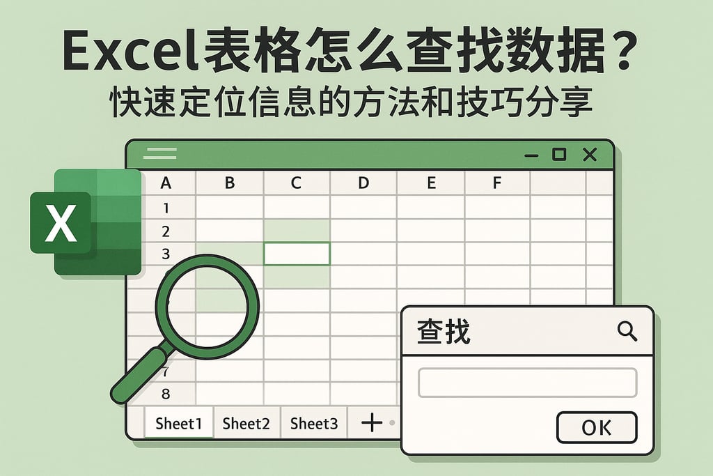 Excel表格怎么查找数据？快速定位信息的方法和技巧分享