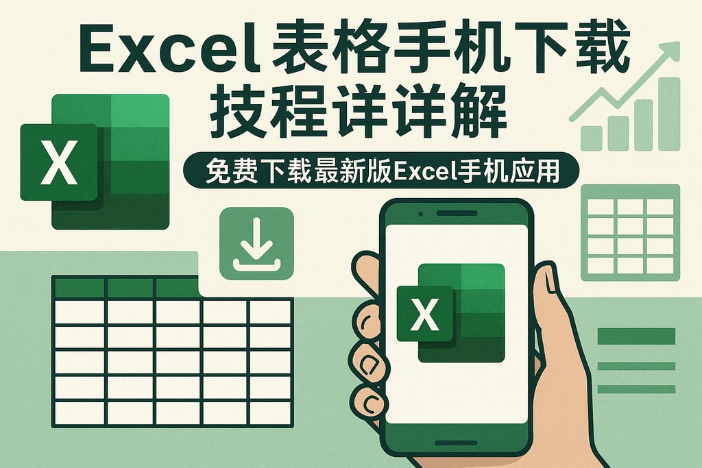 Excel表格手机版下载教程详解，免费下载最新版Excel手机应用