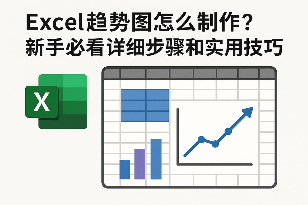 Excel趋势图怎么制作？新手必看详细步骤和实用技巧