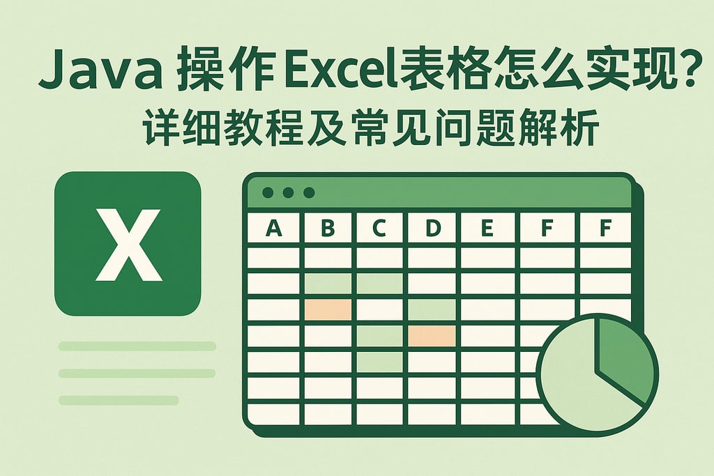 Java操作Excel表格怎么实现？详细教程及常见问题解析