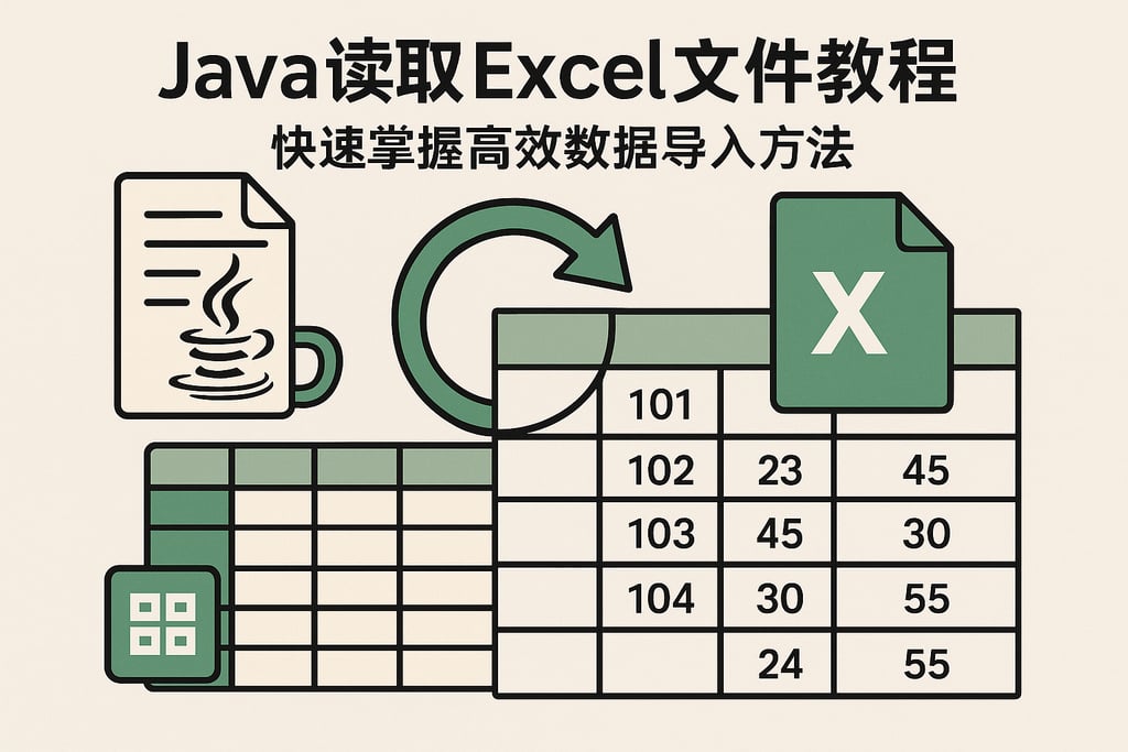 Java读取Excel文件教程：快速掌握高效数据导入方法