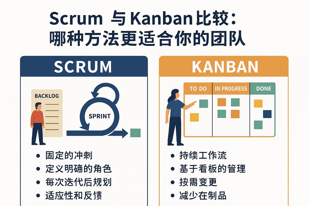 Scrum与Kanban比较：哪种方法更适合你的团队