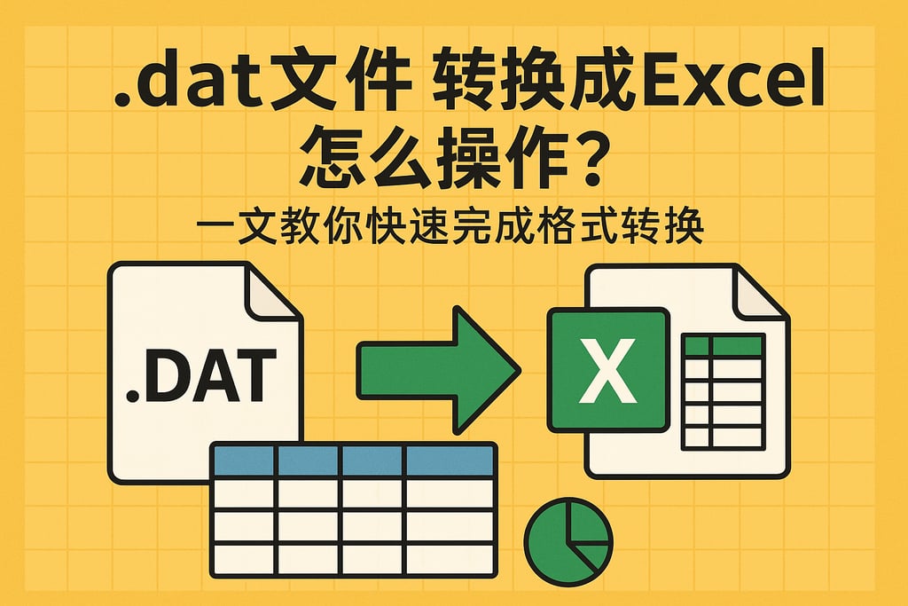 dat文件转换成excel怎么操作？一文教你快速完成格式转换
