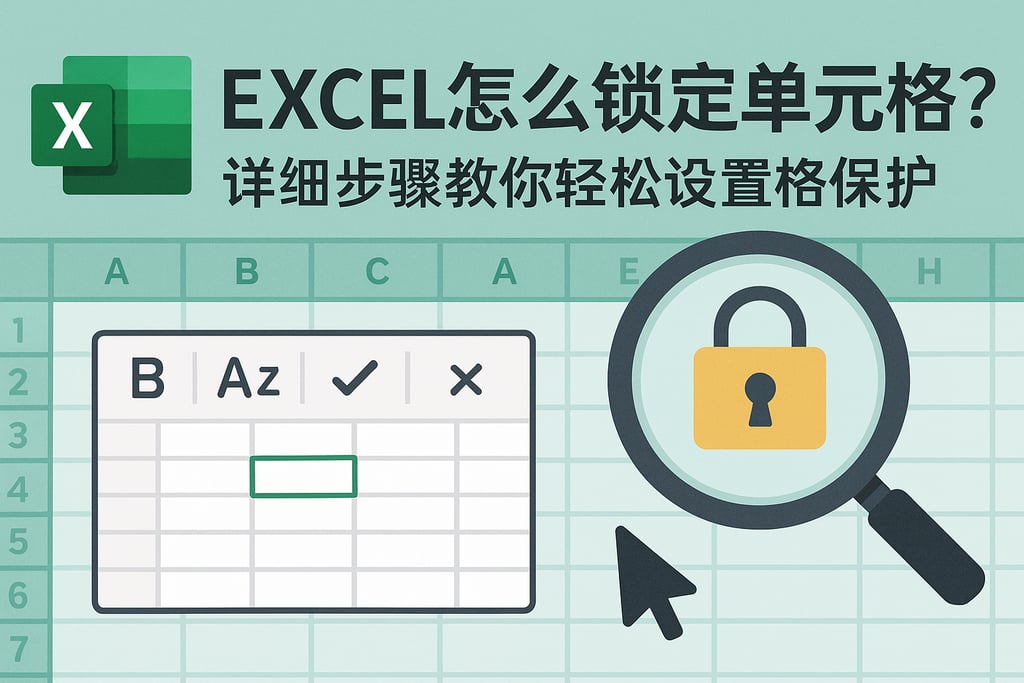 excel怎么锁定单元格？详细步骤教你轻松设置表格保护 | 零代码企业数字化知识站