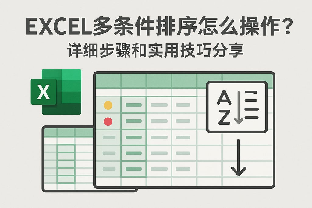excel多条件排序怎么操作？详细步骤和实用技巧分享