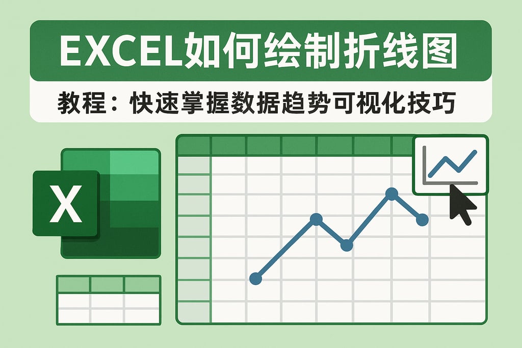 excel如何绘制折线图教程，快速掌握数据趋势可视化技巧