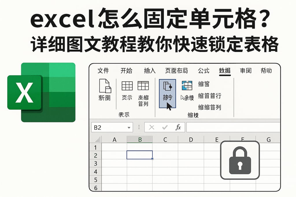 excel怎么固定单元格？详细图文教程教你快速锁定表格内容