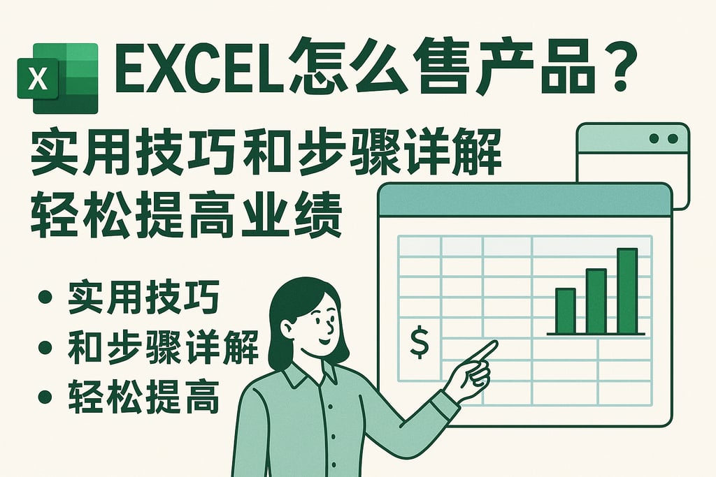 excel怎么销售产品？实用技巧和步骤详解，轻松提高业绩