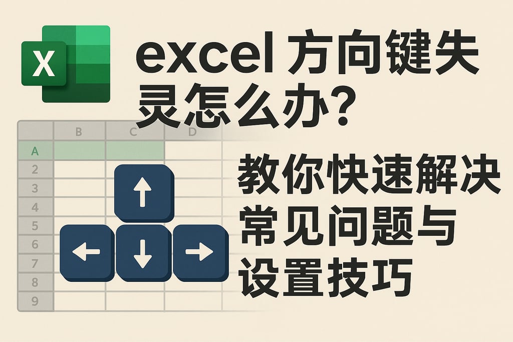 excel方向键失灵怎么办？教你快速解决常见问题与设置技巧