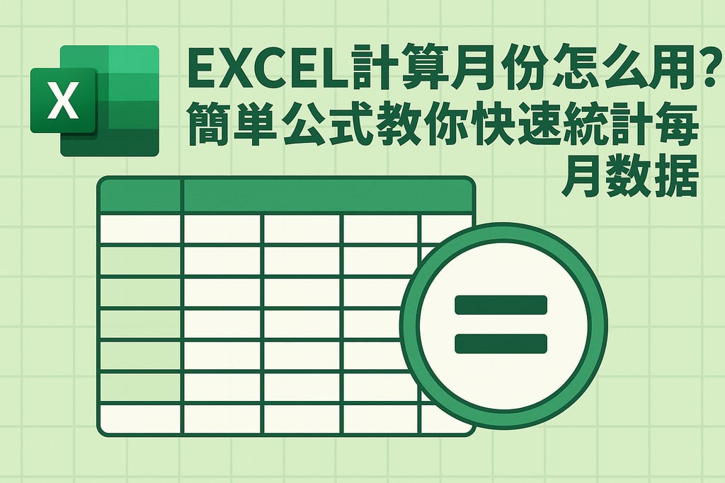 excel计算月份怎么用？简单公式教你快速统计每月数据