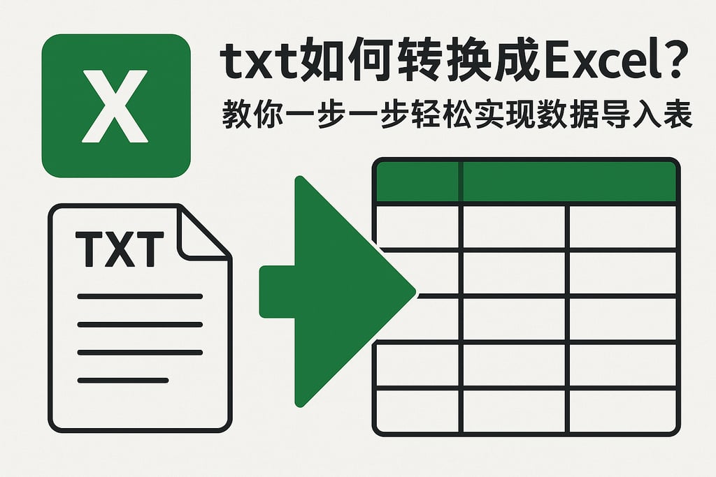 txt如何转换成excel？教你一步一步轻松实现数据导入表格