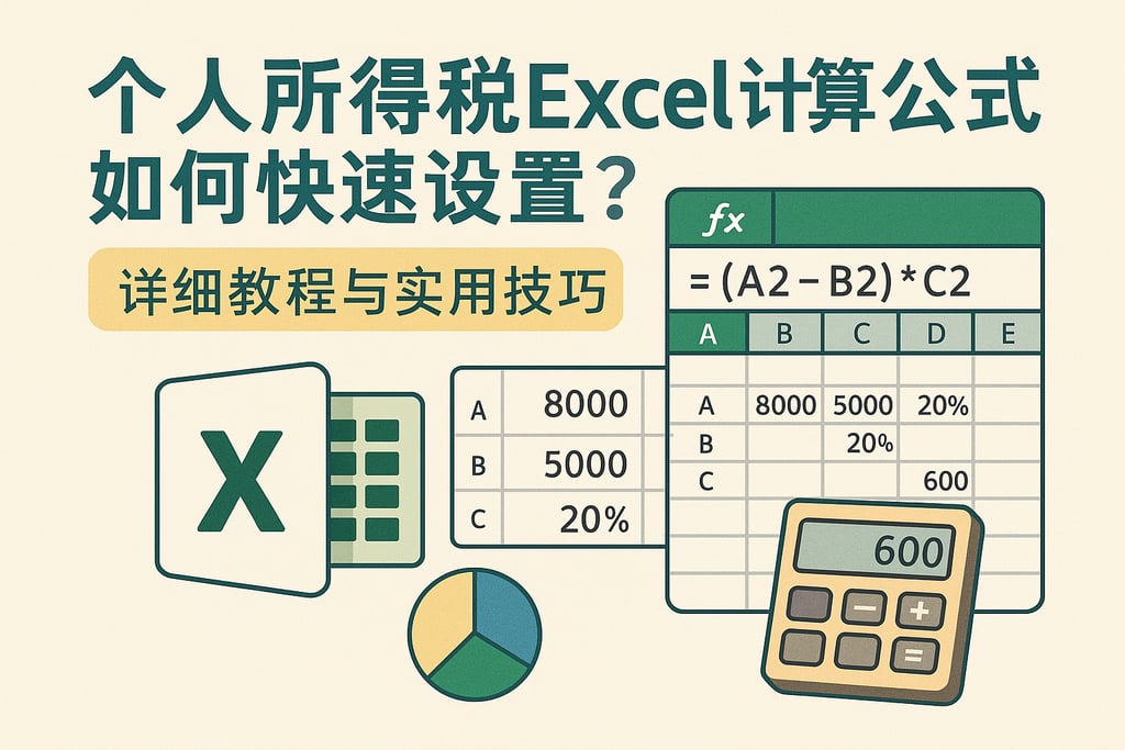 个人所得税excel计算公式如何快速设置？详细教程与实用技巧