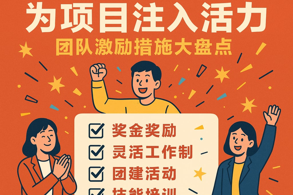 为项目注入活力，团队激励措施大盘点