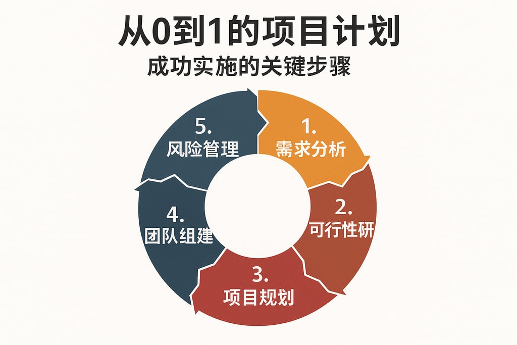 从0到1的项目计划，成功实施的关键步骤