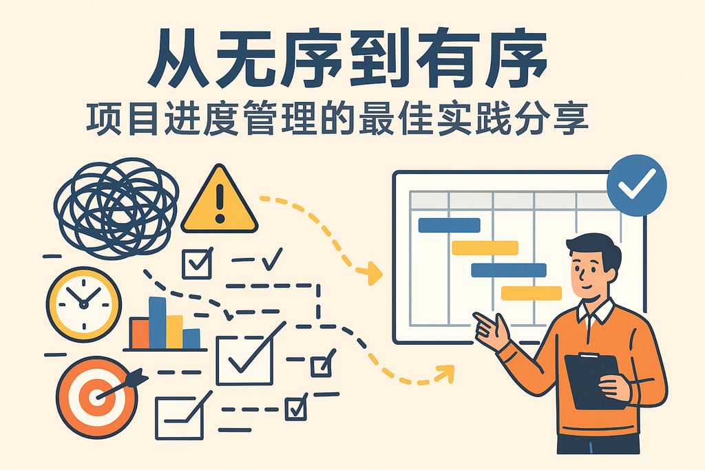 从无序到有序：项目进度管理的最佳实践分享