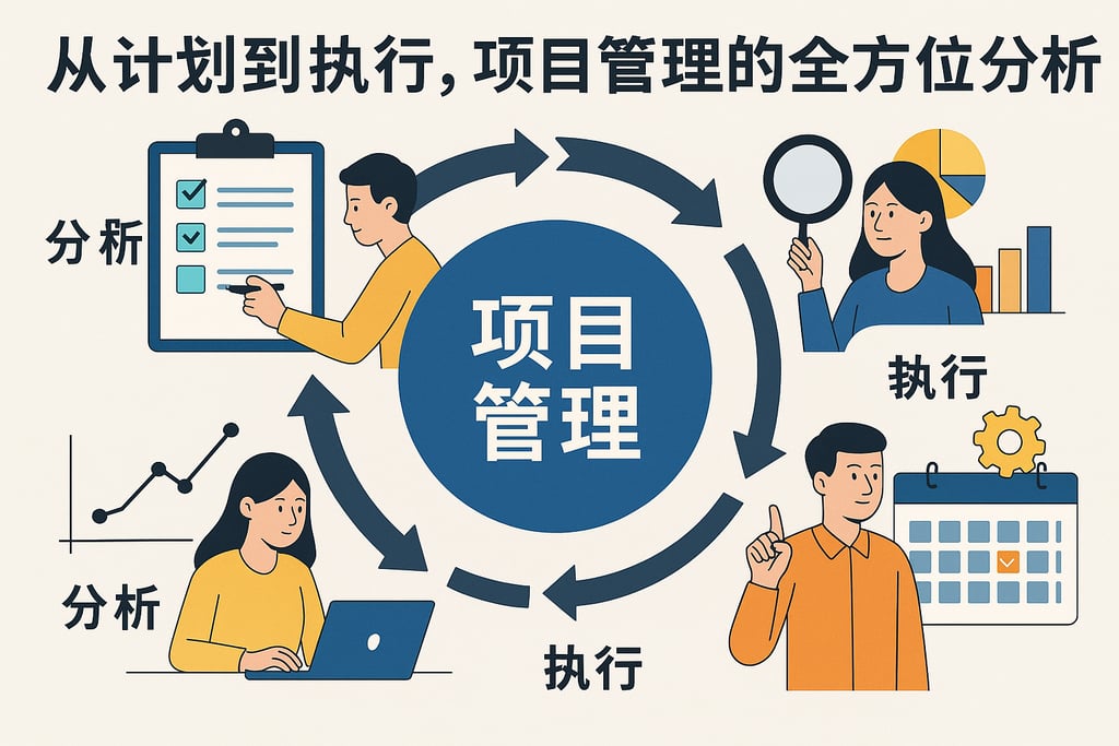 从计划到执行，项目管理的全方位分析