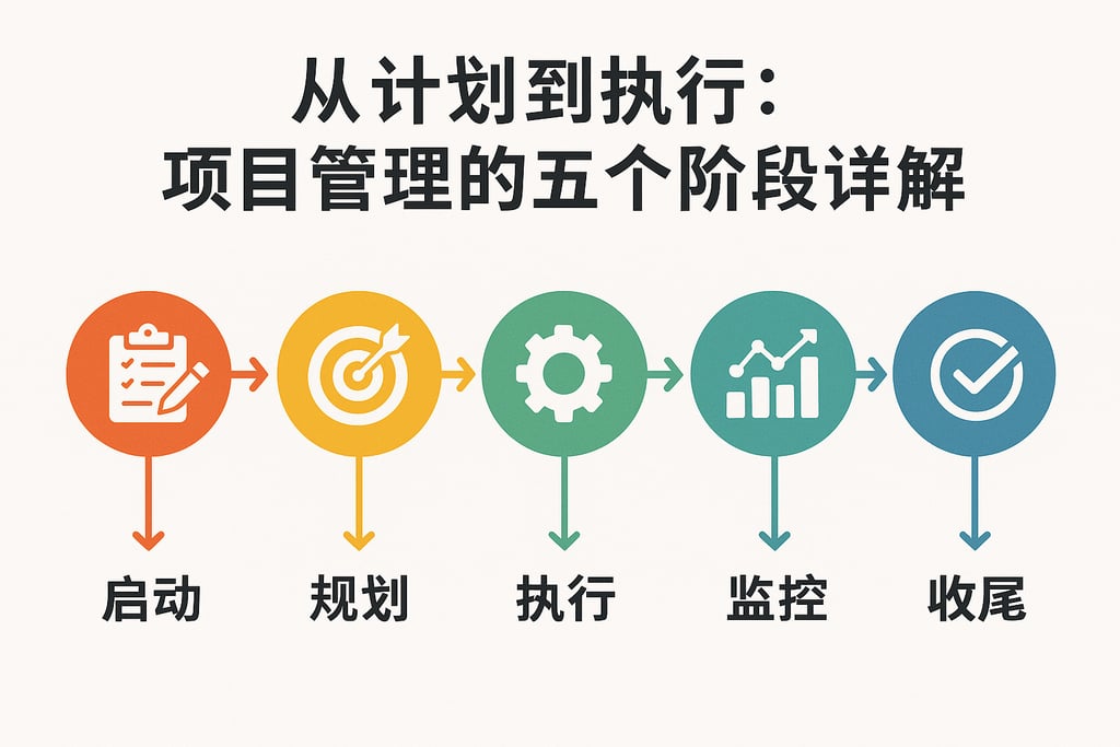 从计划到执行：项目管理的五个阶段详解