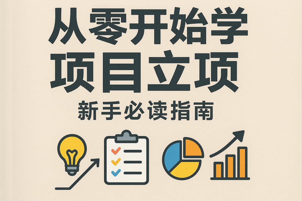 从零开始学项目立项：新手必读指南