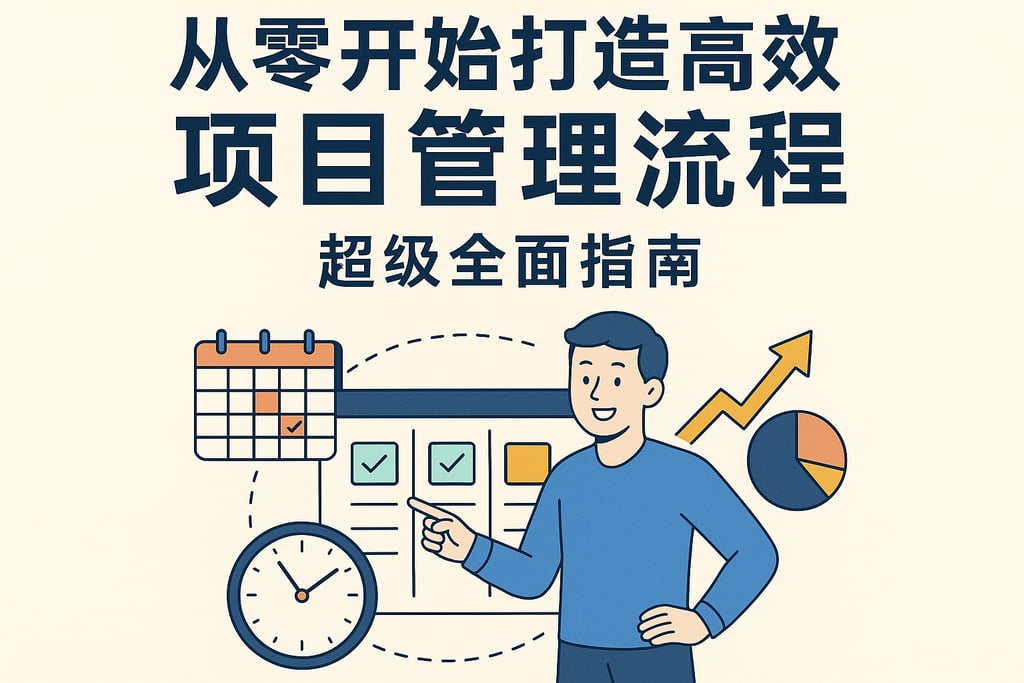 从零开始打造高效项目管理流程，超级全面指南