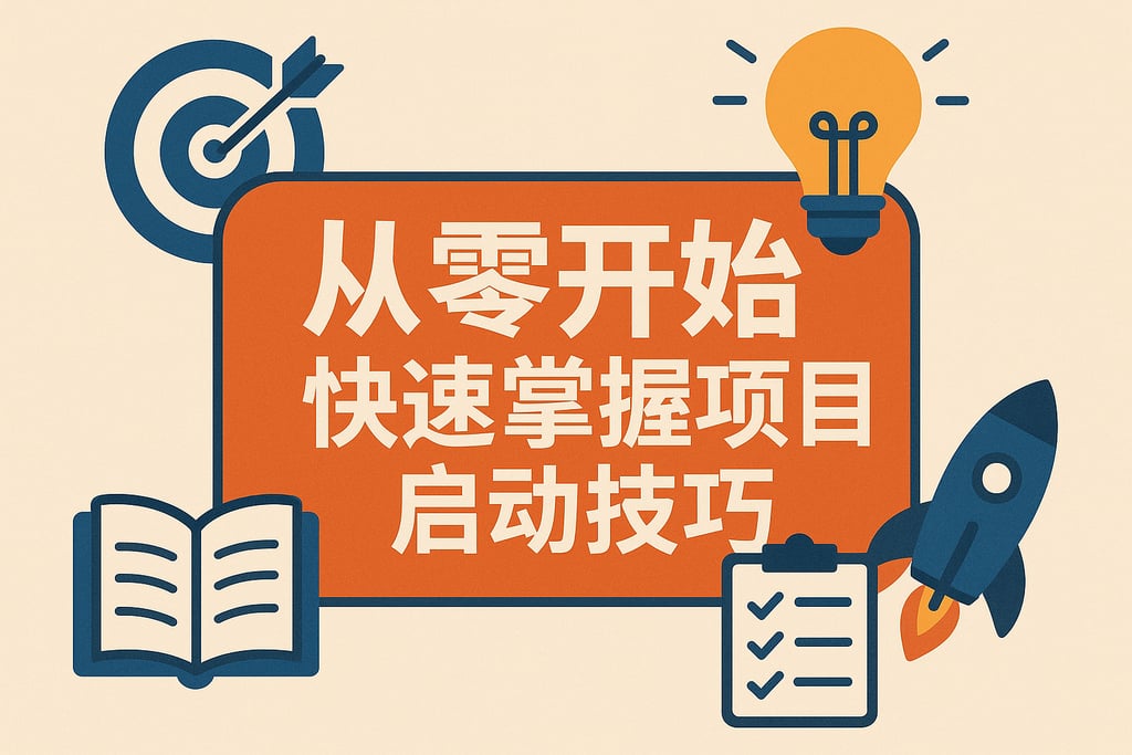 从零开始，快速掌握项目启动技巧