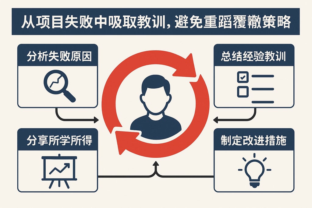 从项目失败中吸取教训，避免重蹈覆辙的策略
