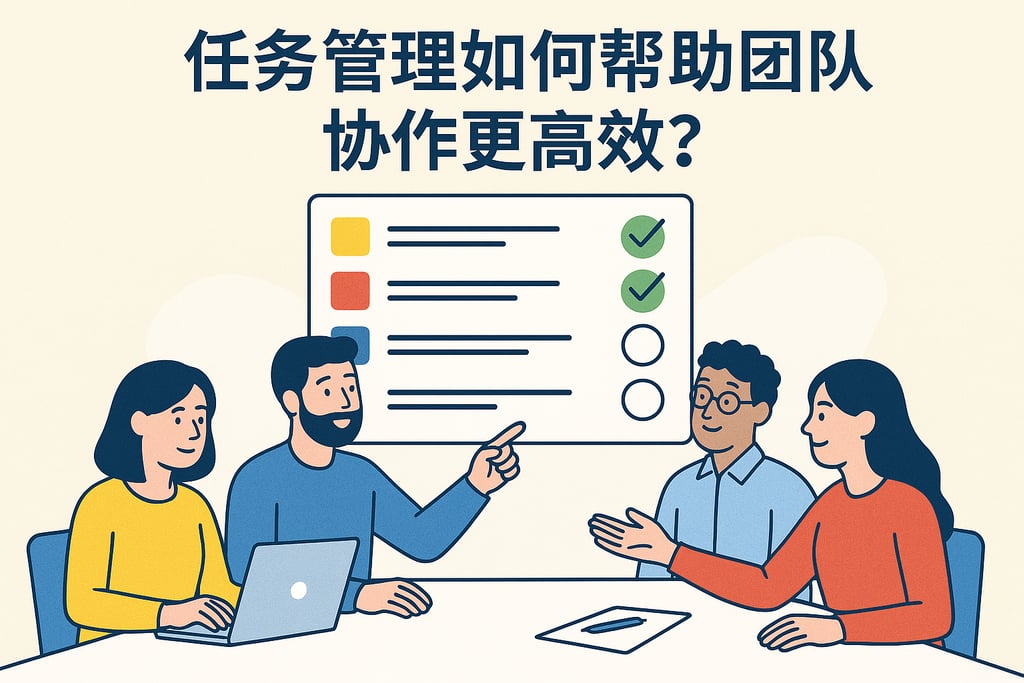 任务管理如何帮助团队协作更高效？