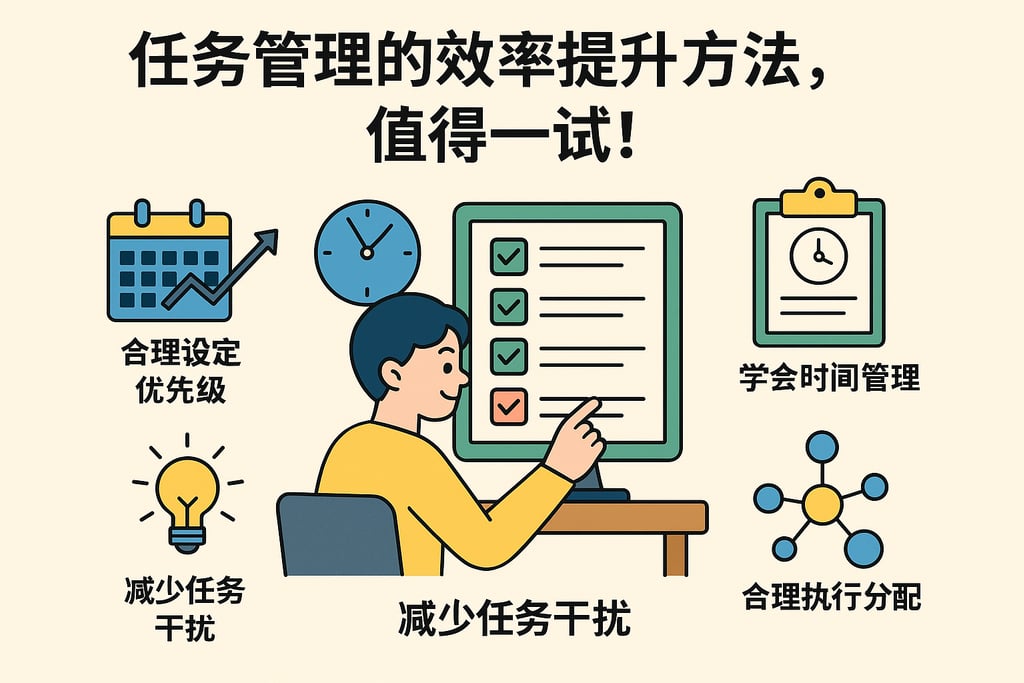 任务管理的效率提升方法，值得一试！