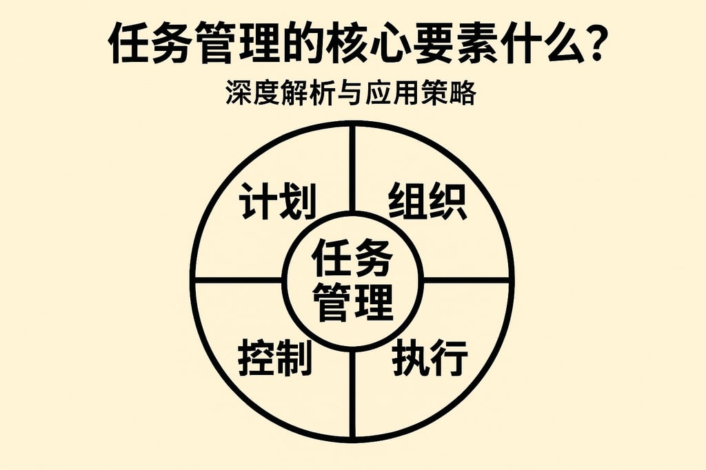 任务管理的核心要素是什么？深度解析与应用策略