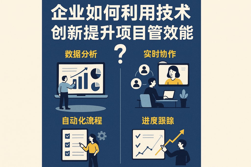 企业如何利用技术创新提升项目管理效能？