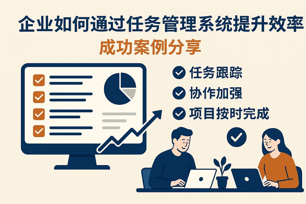 企业如何通过任务管理系统提升效率，成功案例分享